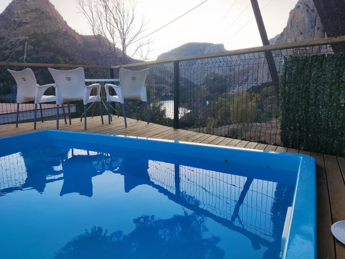 Villa Refugio De El Chorro Exterior foto
